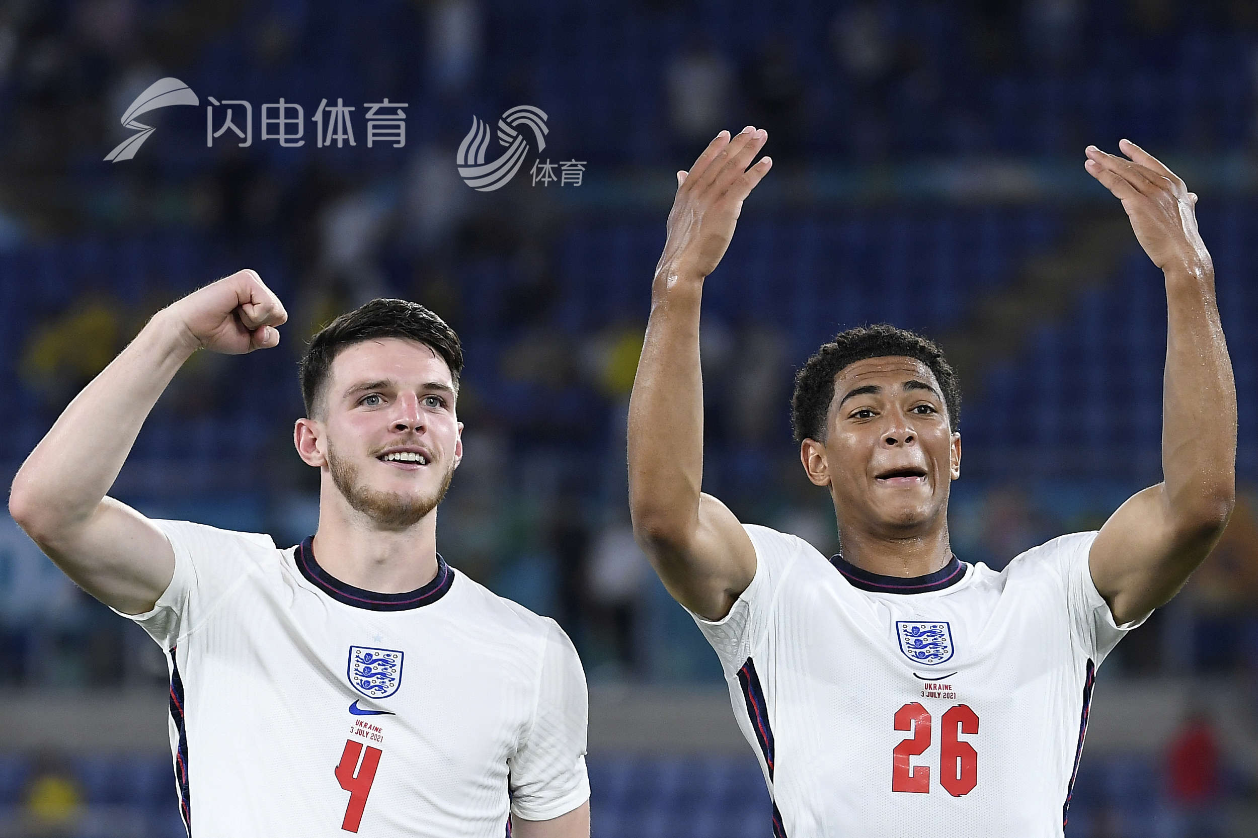 英格兰轻取乌克兰，提前晋级八强