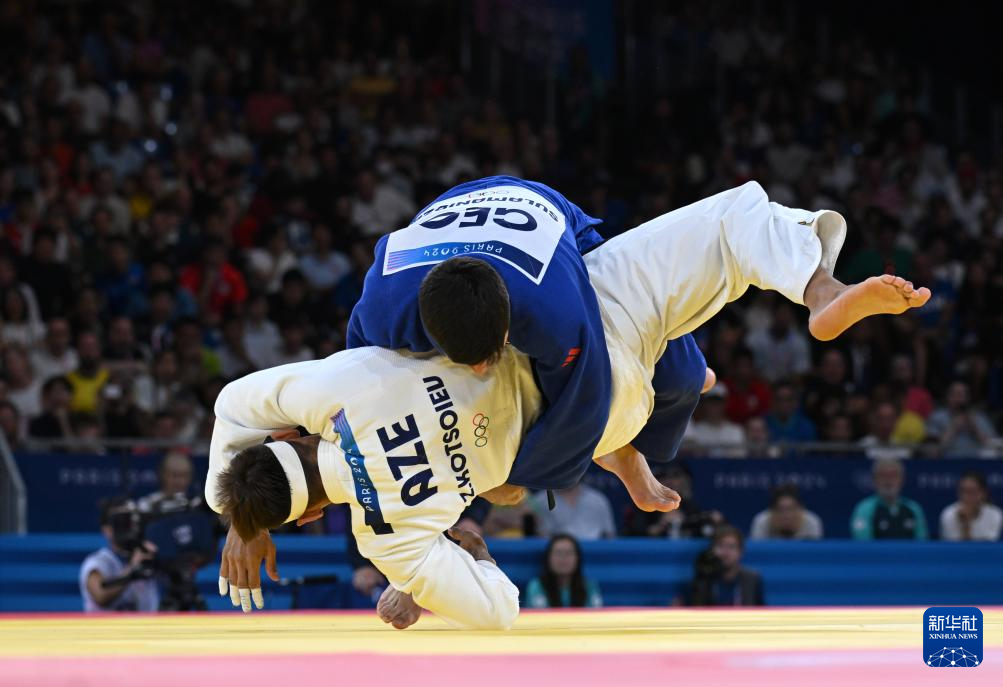 哥伦比亚选手在柔道比赛中表现抢眼